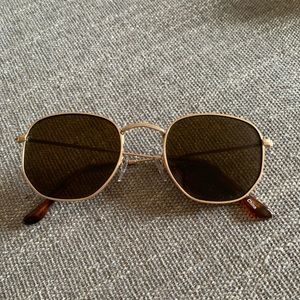 Gold Frame Sunglasses